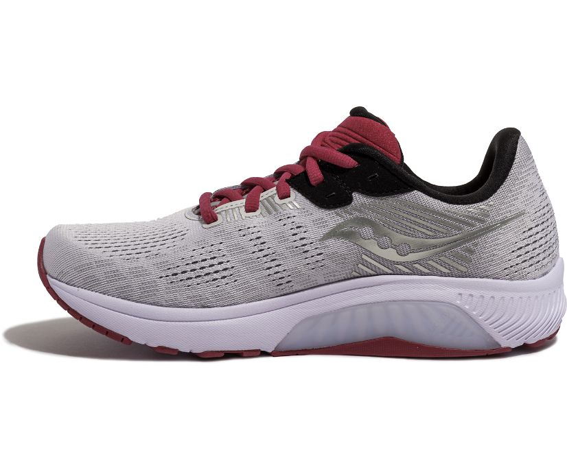 Női Saucony Guide 14 Futócipő Szürke Bordó | HU 396JPQ